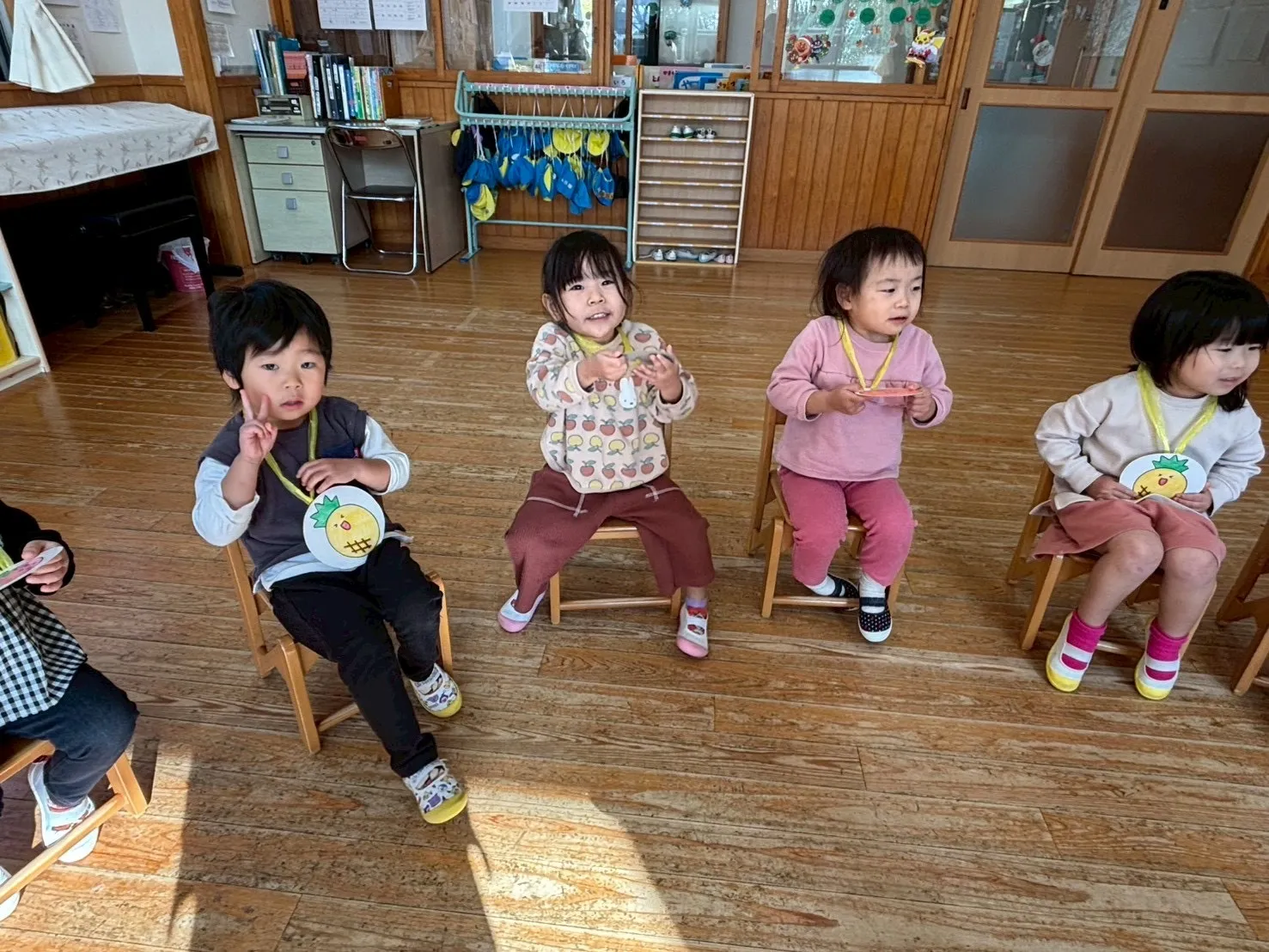 ゆり組🍍初めてのフルーツバスケット🍎🍓