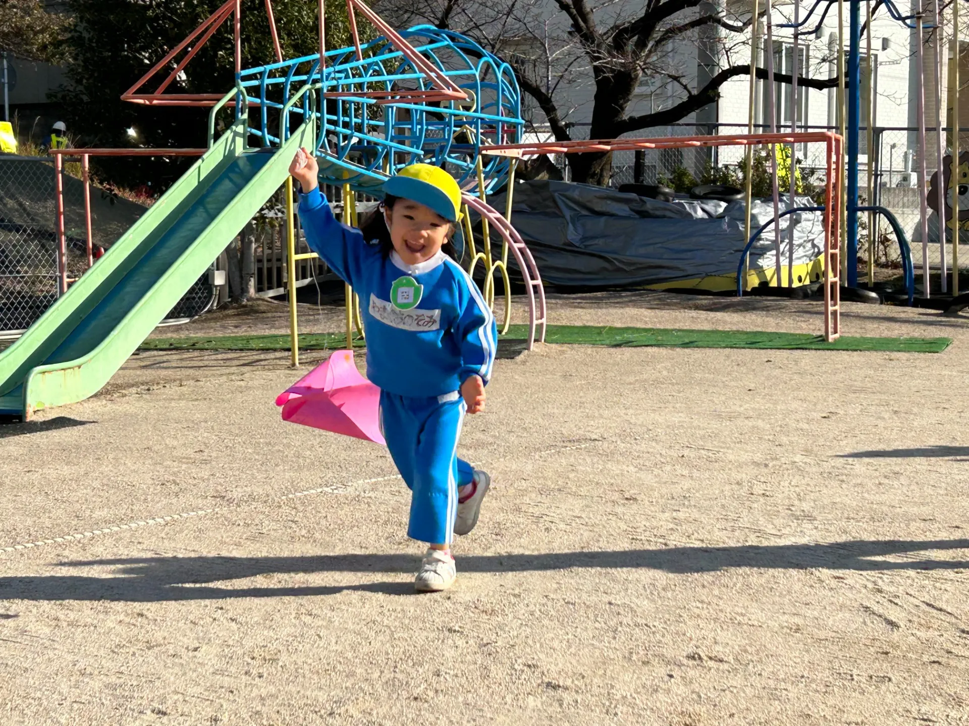 さくらB組　凧あげしたよ☀