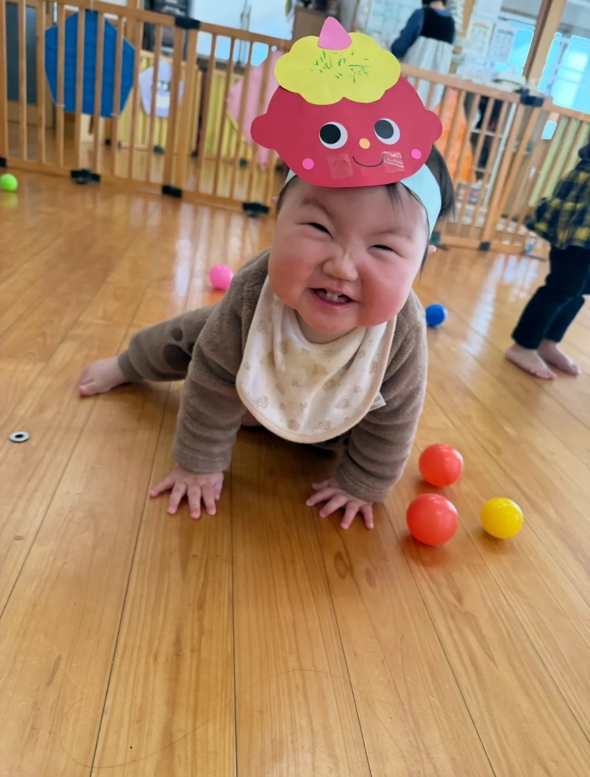 すみれ小組～豆まき遊び～