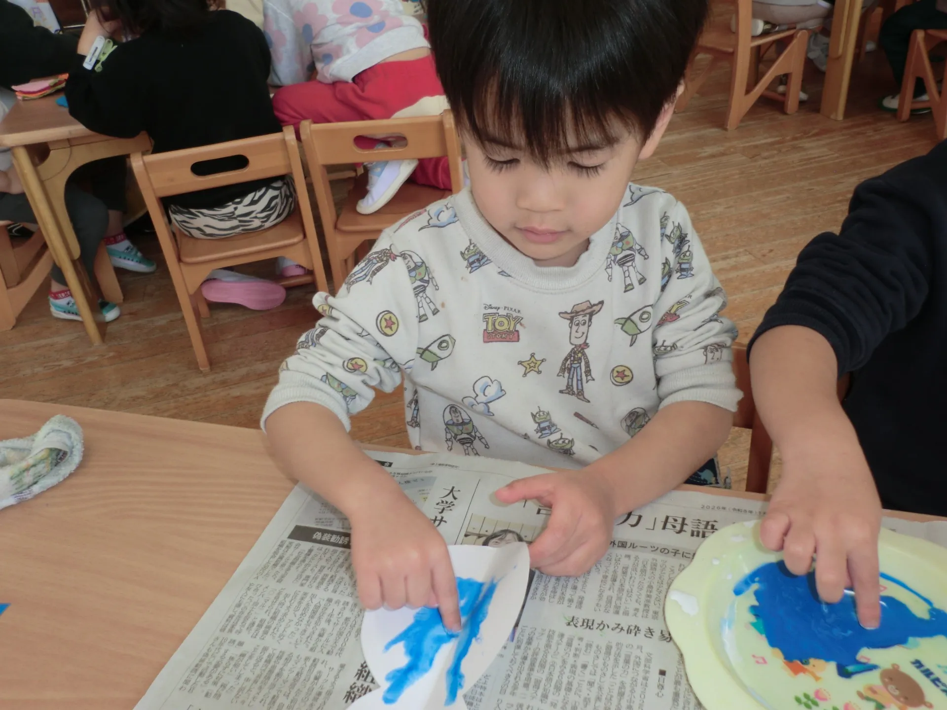 ゆり組☆デカルコマニー製作