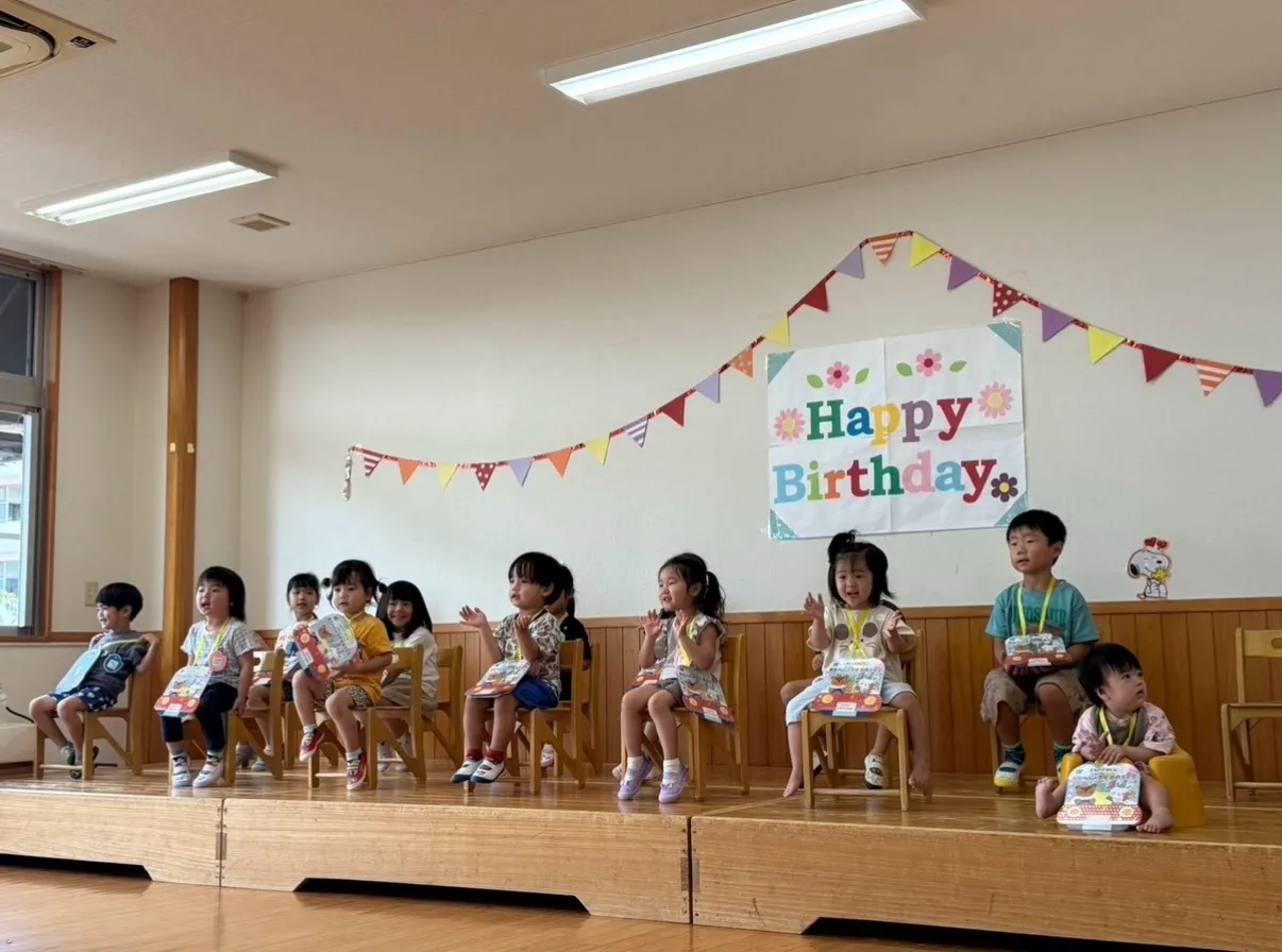 ８月お誕生日会🎂